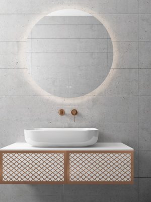 Wire White Matt 100 Rose Gold Profile - ORABELLA