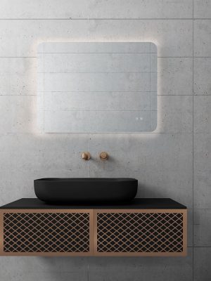 Wire White Matt 100 Rose Gold Profile - ORABELLA